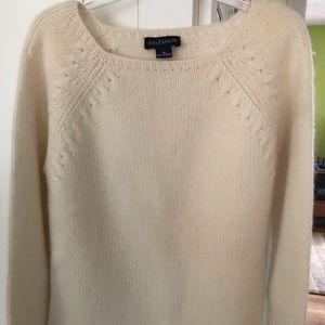 Cashmere sweater from Ann Taylor